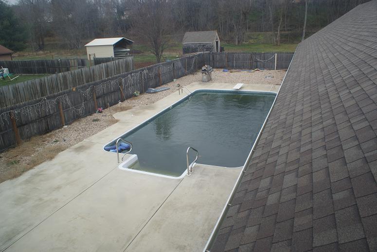 111 Hallies Road Covington, VA 24426 - Photo 5 of 11 Pool View from Upper Level