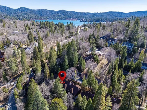 a view of a house with a street