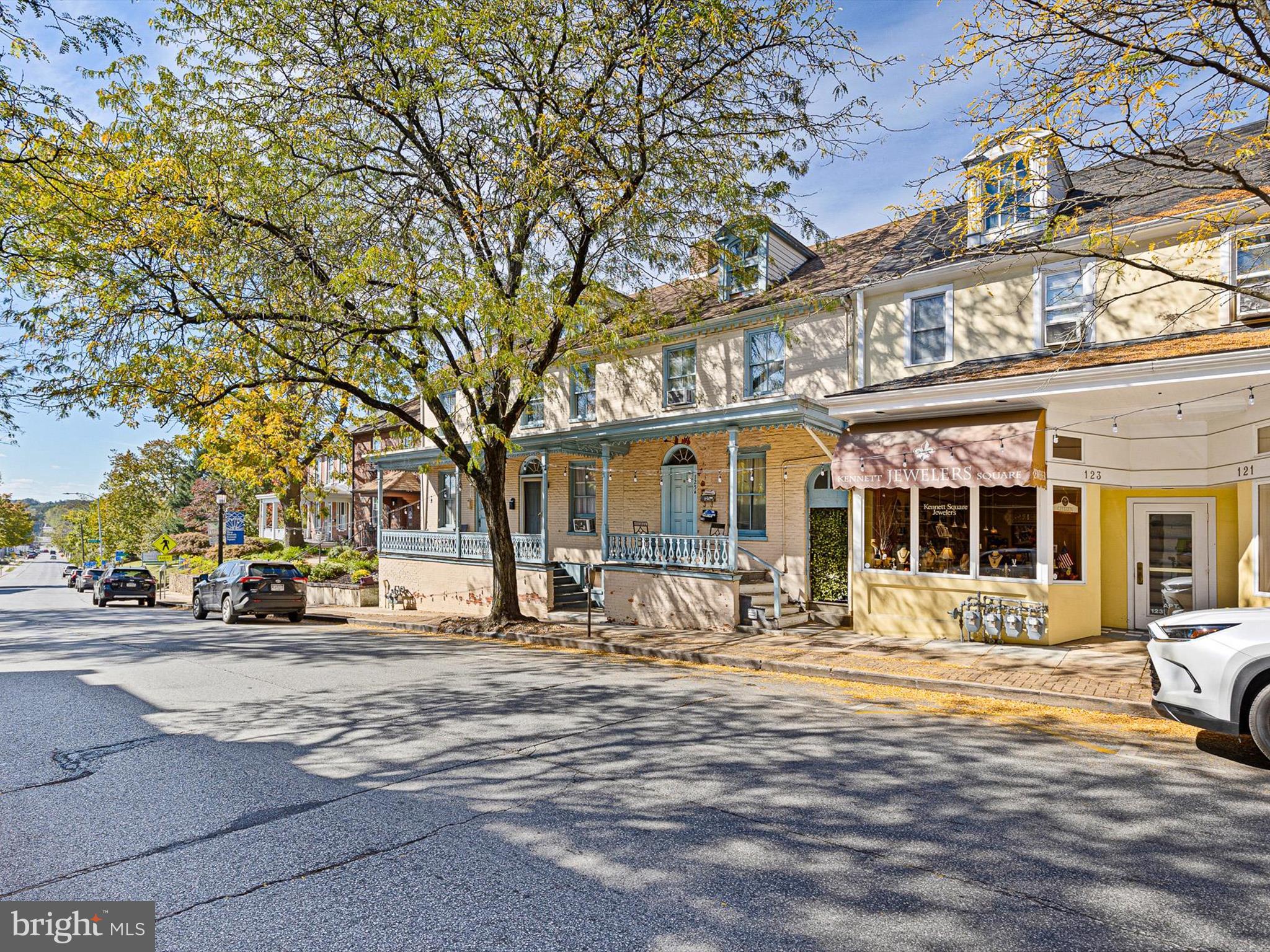 125 West State Street Kennett Square, PA 19348 - Photo 3 of 50 a front view of a building with street view