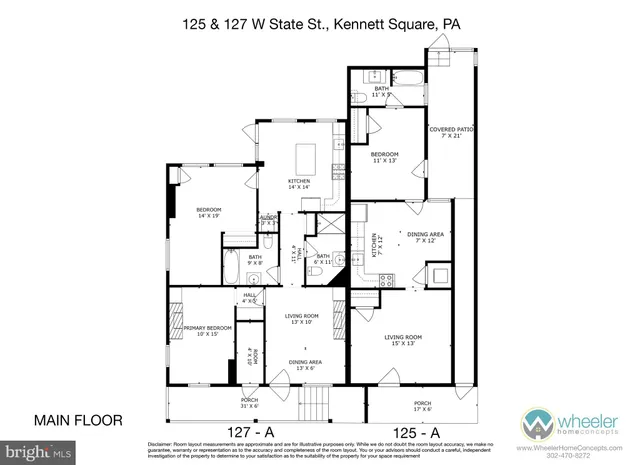 a view of a living room