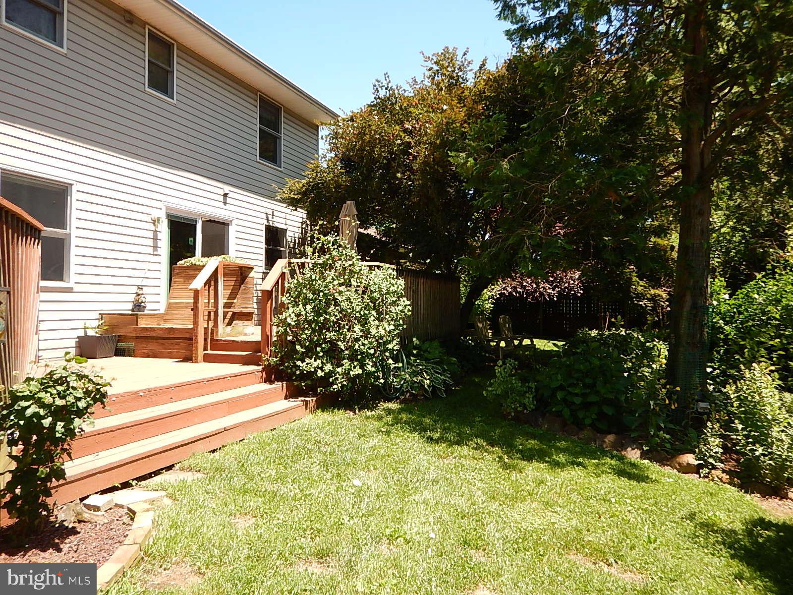 708 Edgewood Road Edgewood, MD 21040 - Photo 6 of 39 Deck and back yard