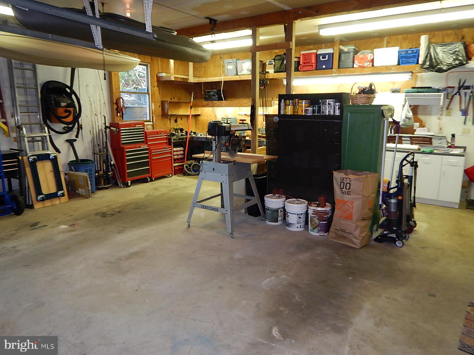 708 Edgewood Road Edgewood, MD 21040 - Photo 10 of 39 Interior of 2 car garage offers storage options