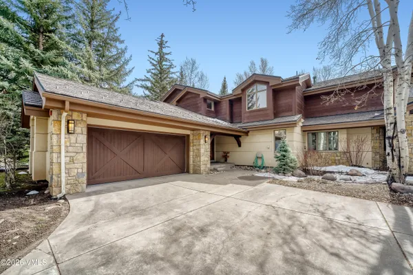 a view of a house with a patio