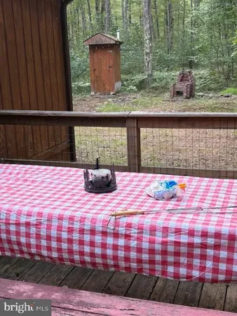 a view of swimming pool with outdoor space