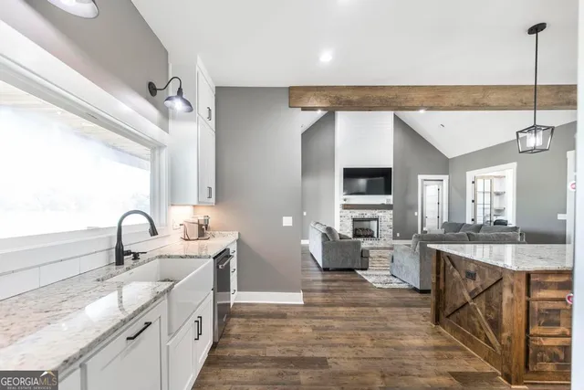 a view of room with window