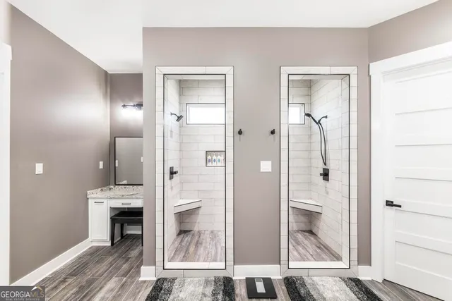 a view of a entryway with stairs