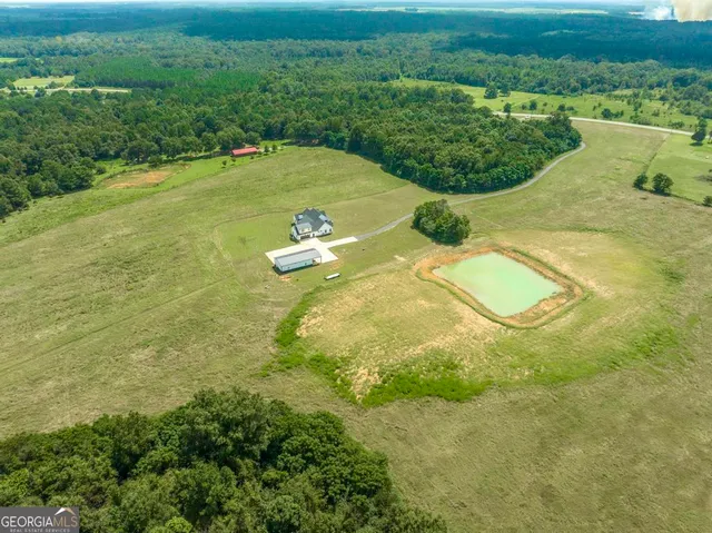 a view of lake and mountain