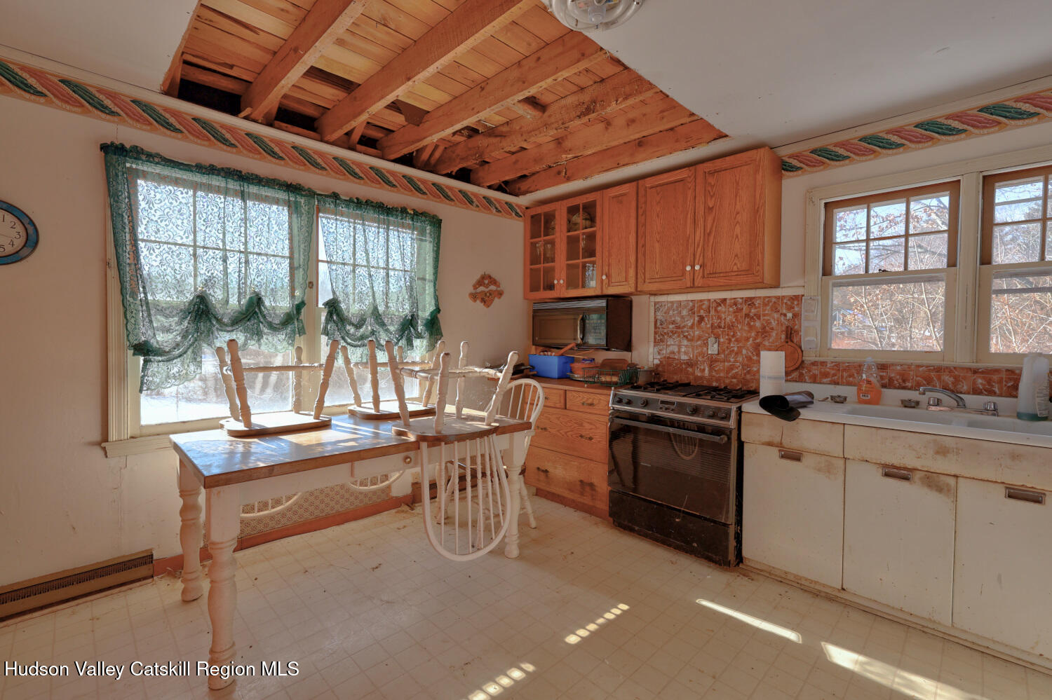 42 Old Rte 23 Cairo, NY 12413 - Photo 27 of 69 a kitchen with a sink appliances and cabinets