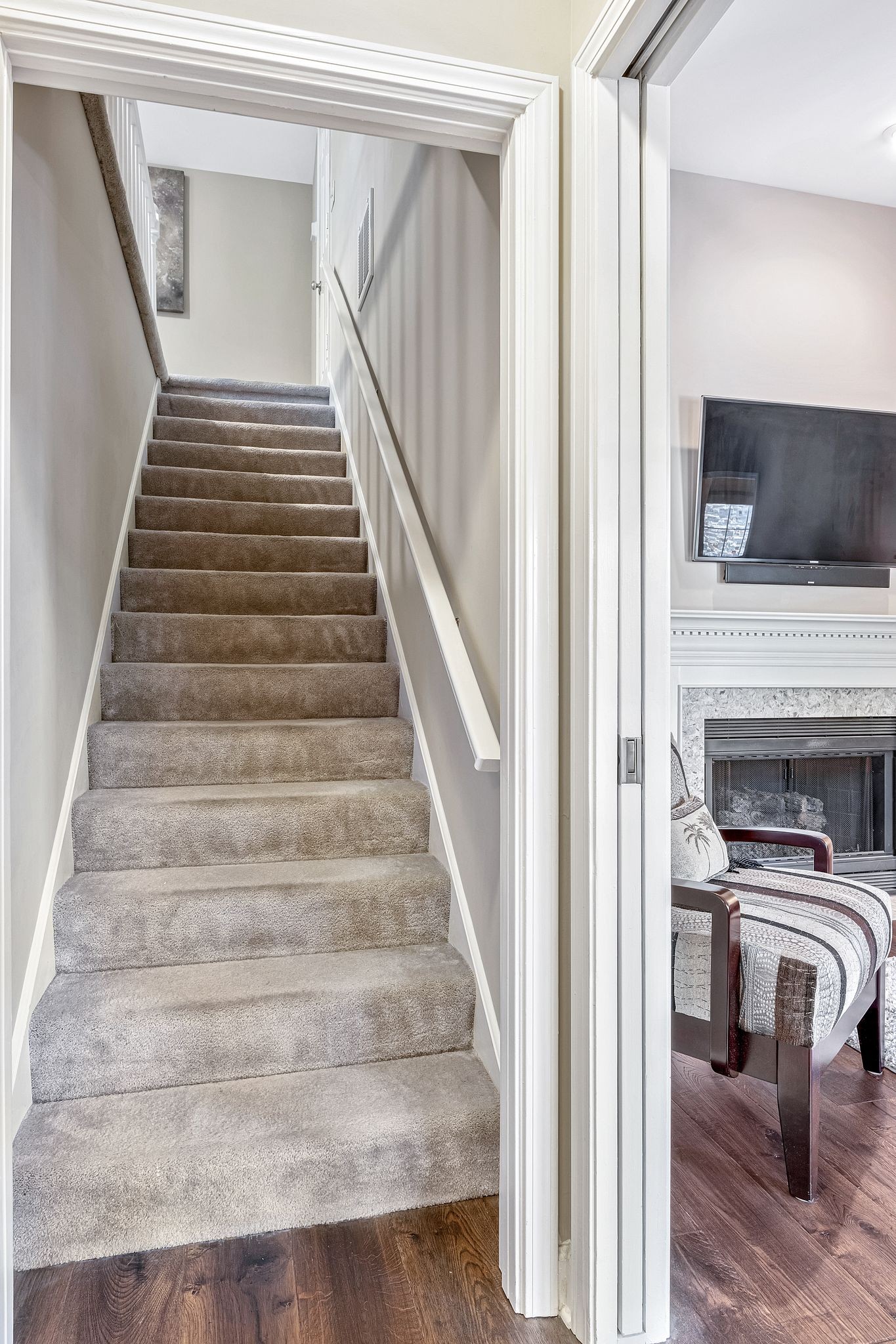 529 General George Patton Road Nashville, TN 37221 - Photo 21 of 28 a view of entryway and hall with wooden floor