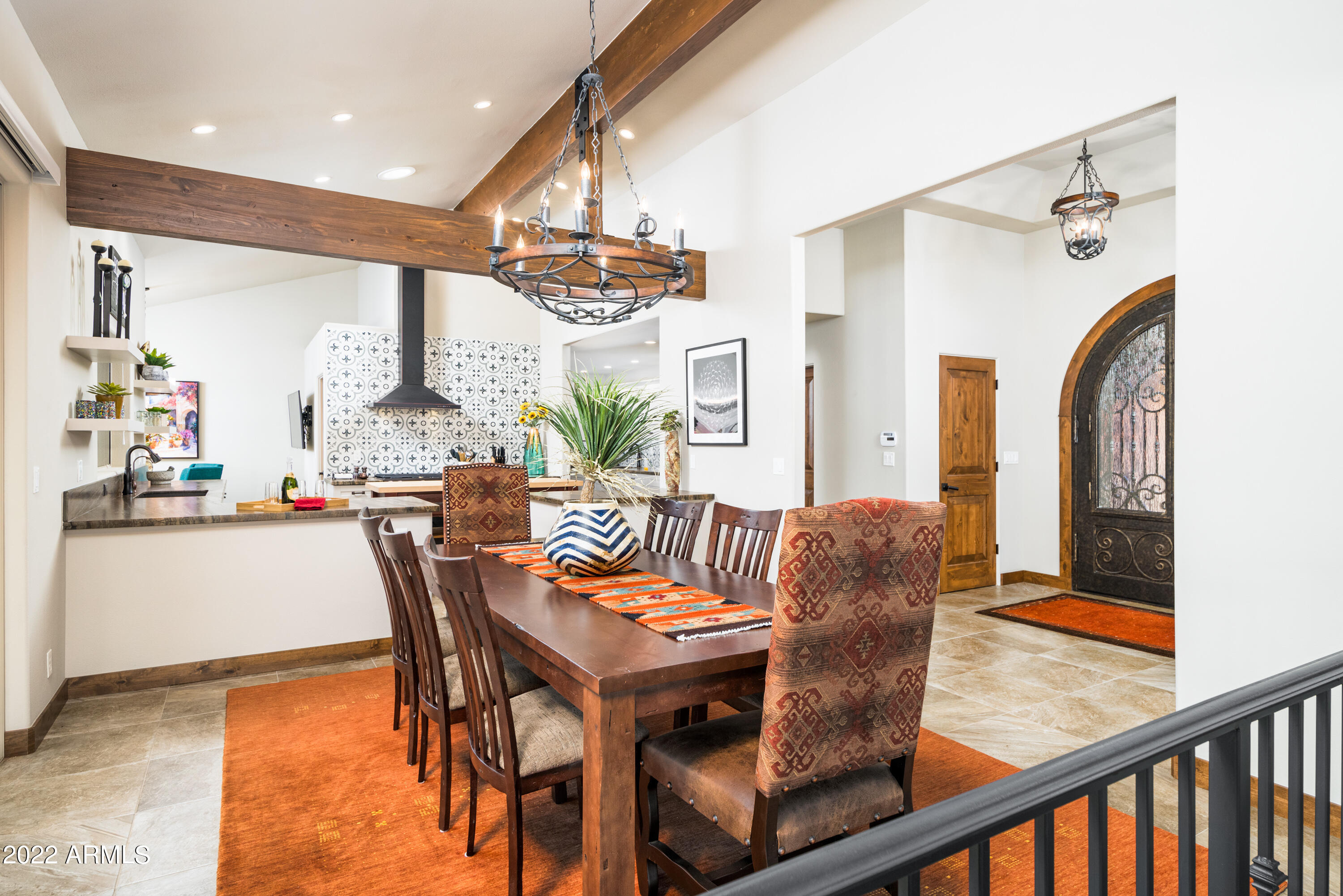 170 Kashmir Road Sedona, AZ 86336 - Photo 16 of 35 Open Kitchen & Dining Concept