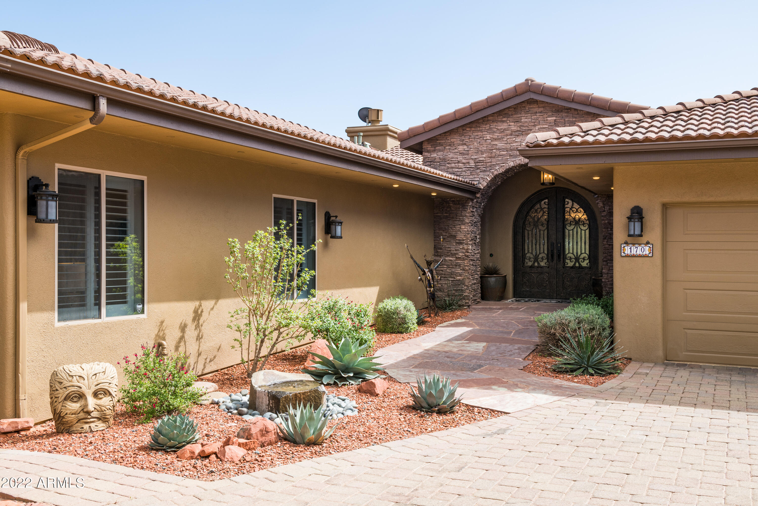 170 Kashmir Road Sedona, AZ 86336 - Photo 9 of 35 New Landscaping, Lighting, Entry Door