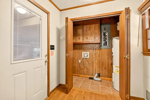 a view of front door