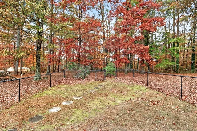 a house with trees in front of it