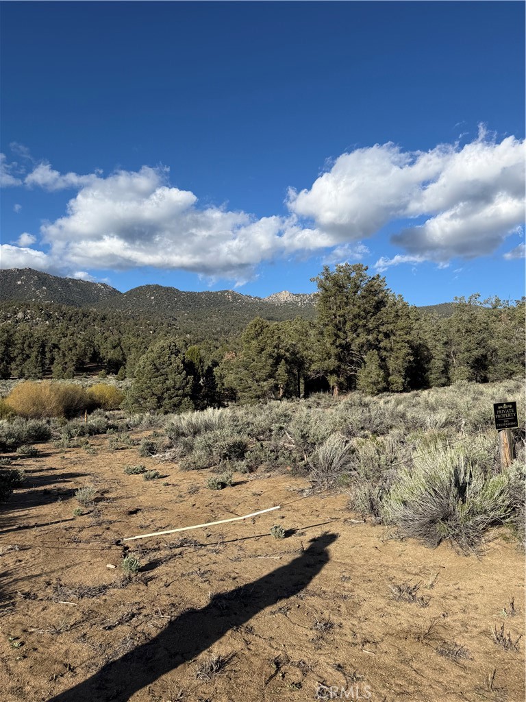 96484 Kennedy Meadow Road Inyokern, CA 93527 - Photo 29 of 42 a view of a dry yard with wooden fence