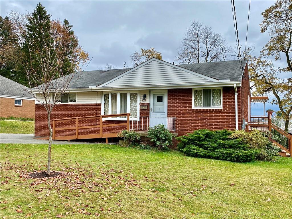 Updated brick ranch in a convenient location.