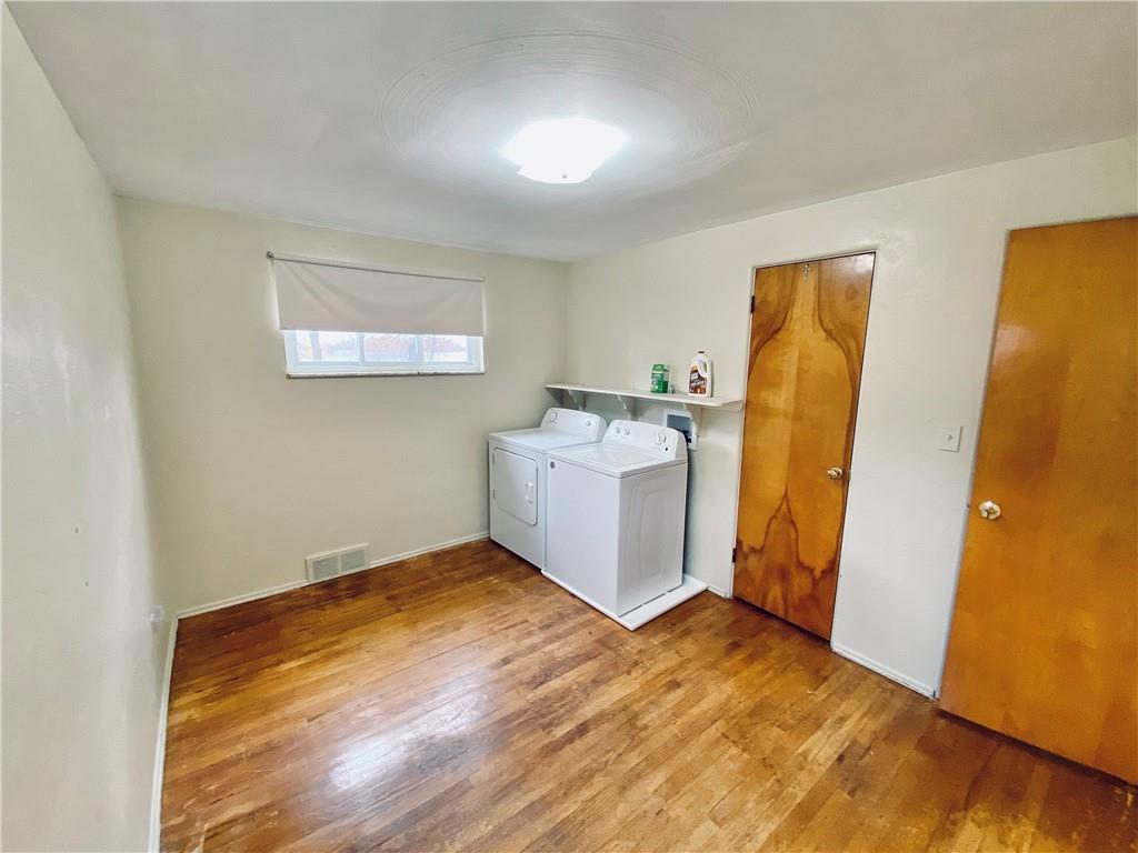 206 Streets Run Road Pittsburgh, PA 15236 - Photo 11 of 22 A washer and dryer were added to the third bedroom.