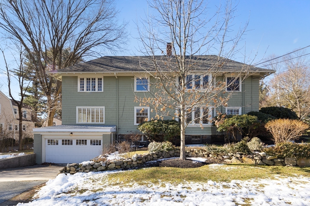 20 Winthrop Road Lexington, MA 02421 - Photo 25 of 33 a front view of a house with a yard