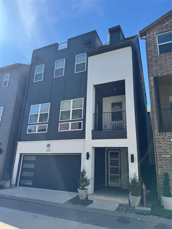 a front view of a building