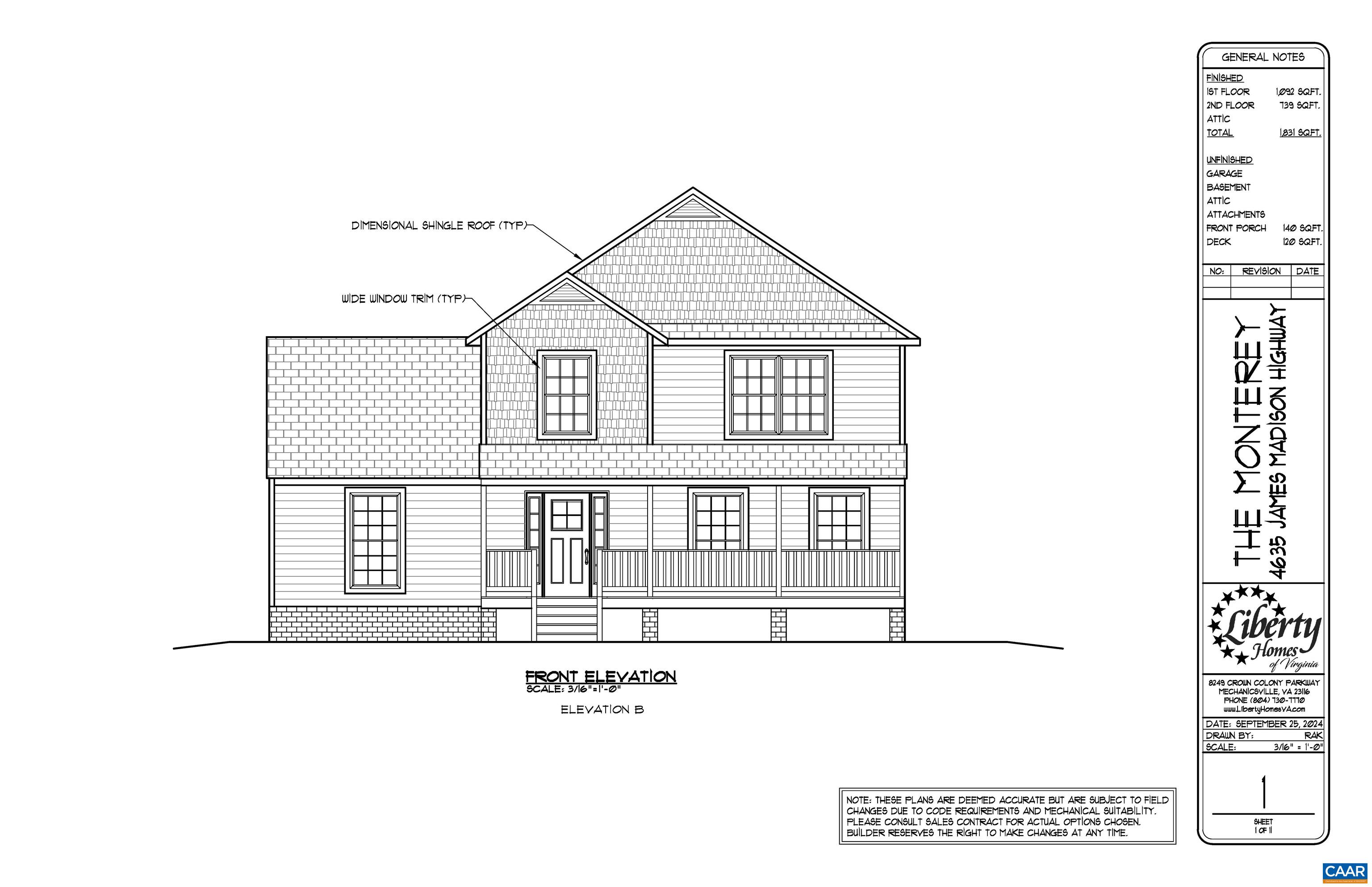 4635 James Madison Highway Fork Union, VA 23055 - Photo 19 of 22 a black and white photo of a floor plan