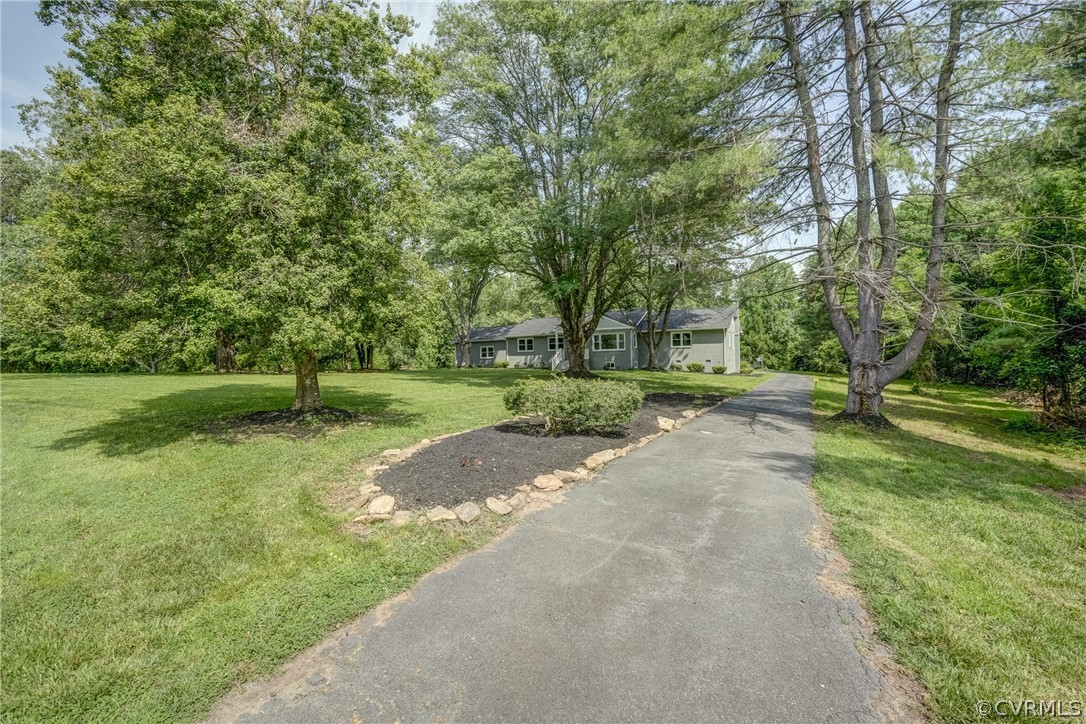 5304 River Road West Goochland, VA 23063 - Photo 3 of 47 a view of backyard with green space