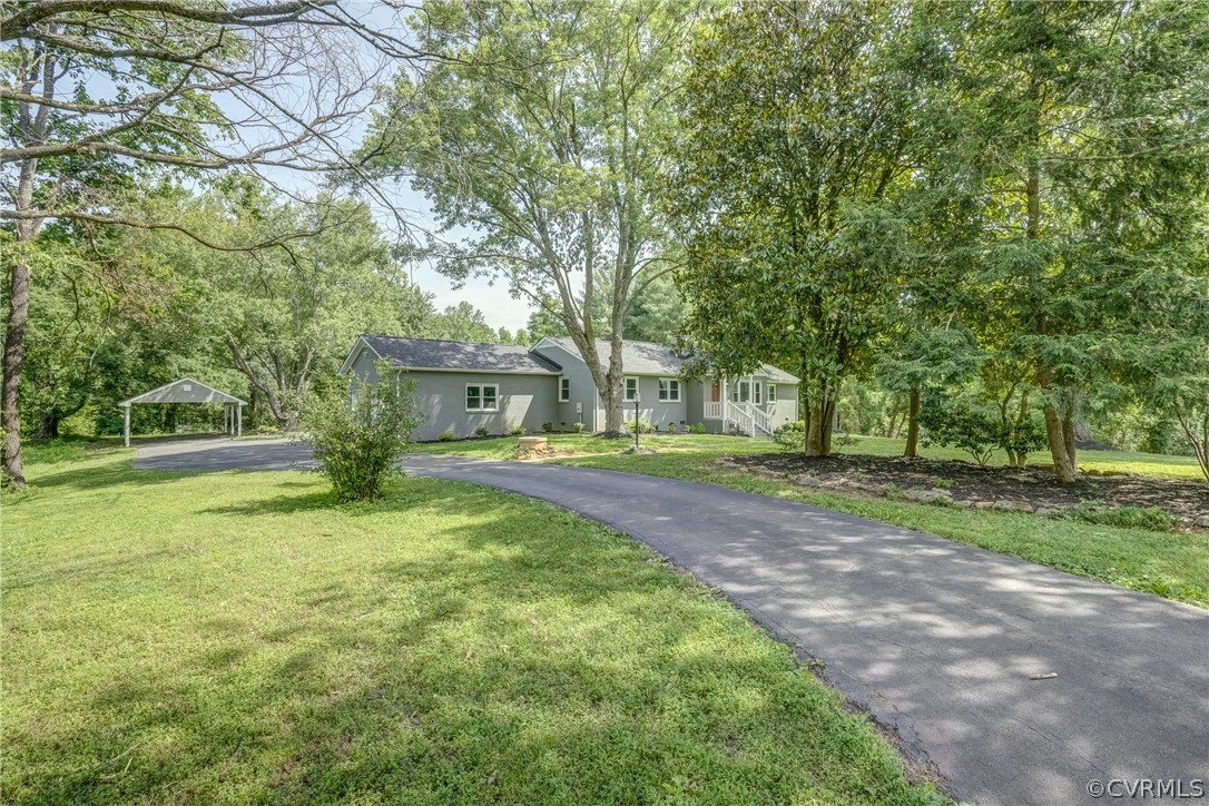 5304 River Road West Goochland, VA 23063 - Photo 5 of 47 a view of a house with a yard