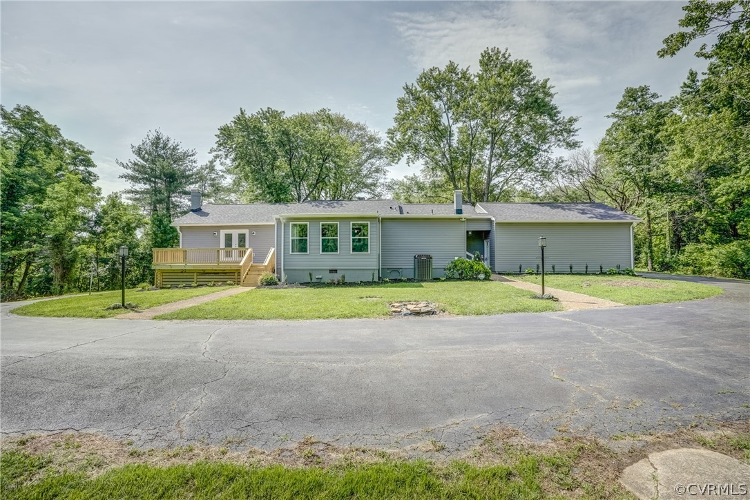 5304 River Road West Goochland, VA 23063 - Photo 6 of 47 a view of house with outdoor space and swimming pool