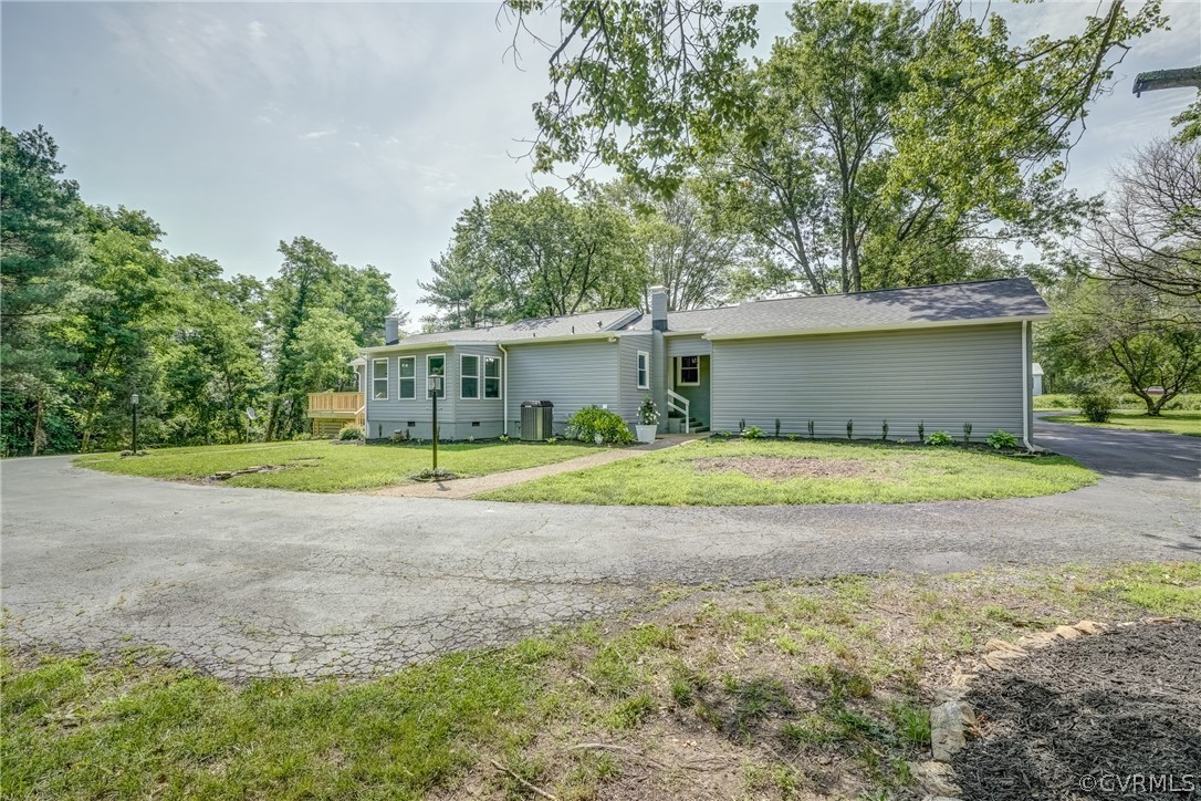 5304 River Road West Goochland, VA 23063 - Photo 7 of 47 a view of a house with a big yard