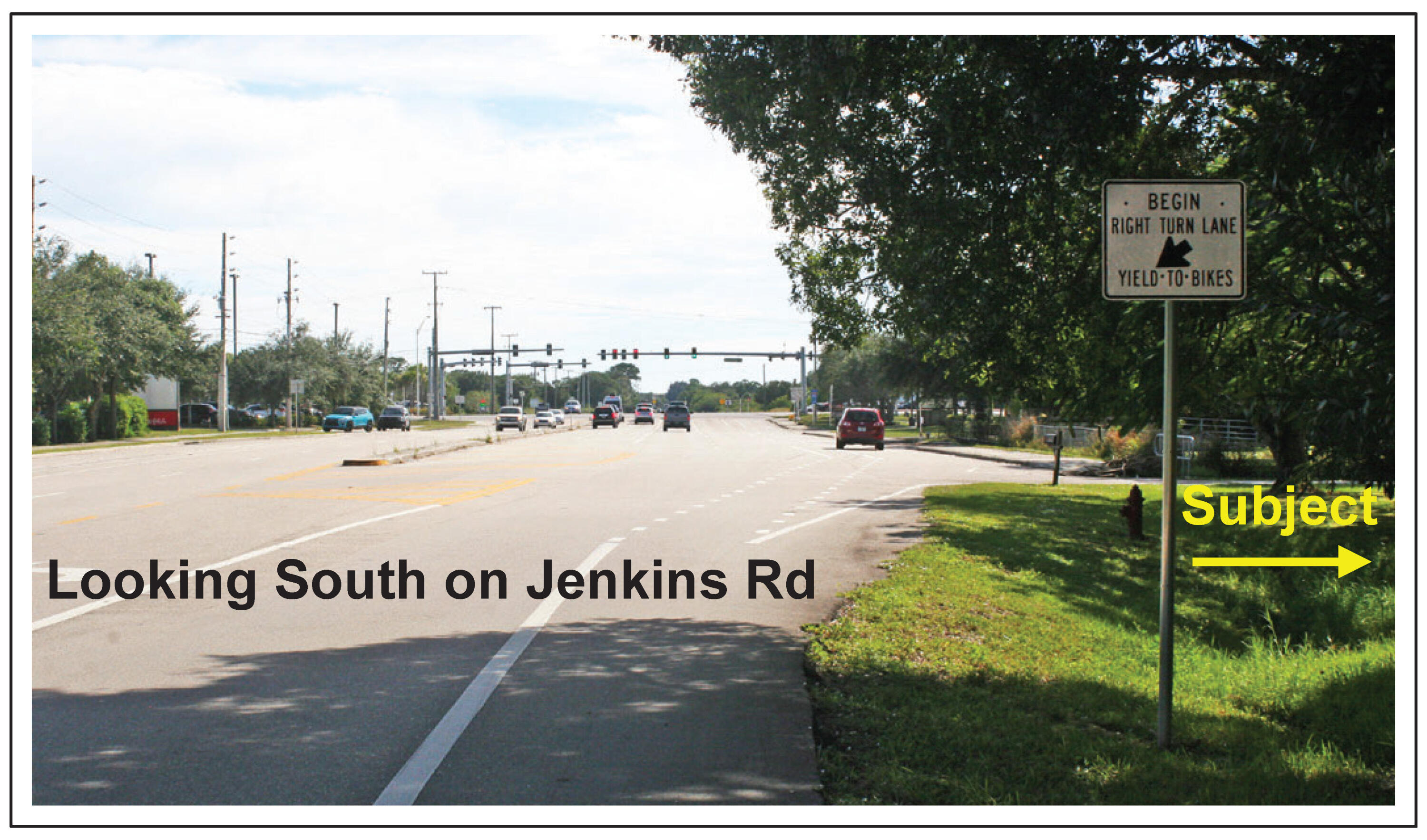 2511 South Jenkins Road Fort Pierce, FL 34947 - Photo 4 of 9 Looking S on Jenkins
