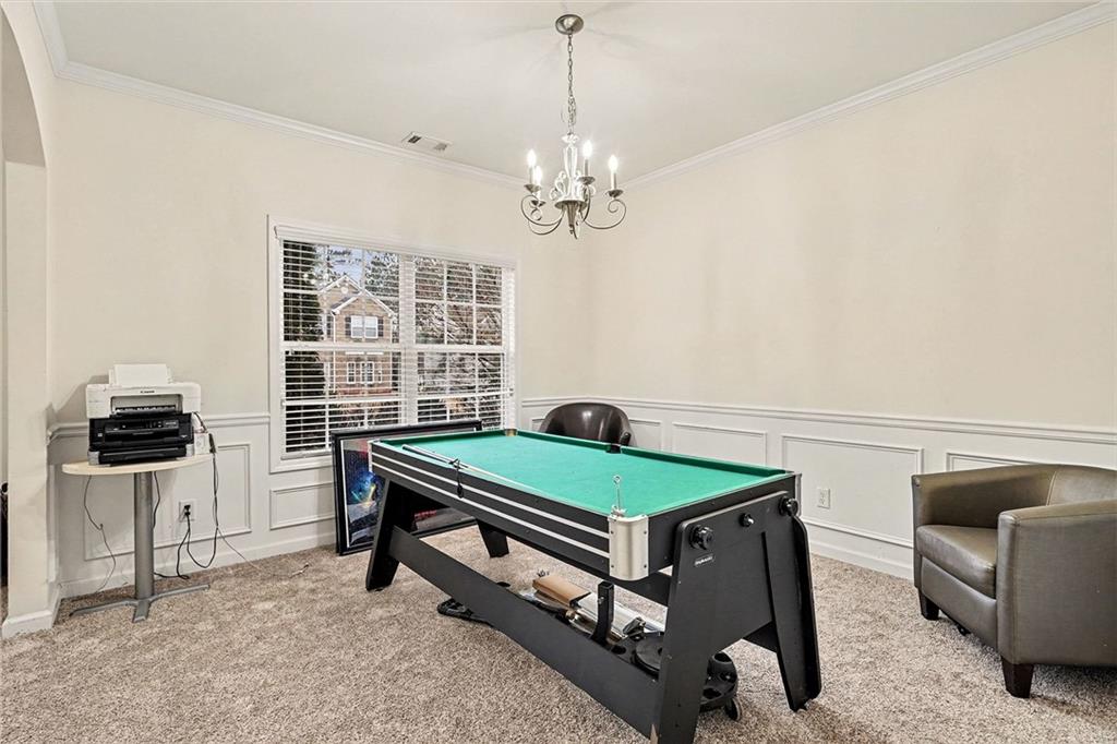 19 Laurelcrest Lane Dallas, GA 30132 - Photo 19 of 53 a room with pool table and windows