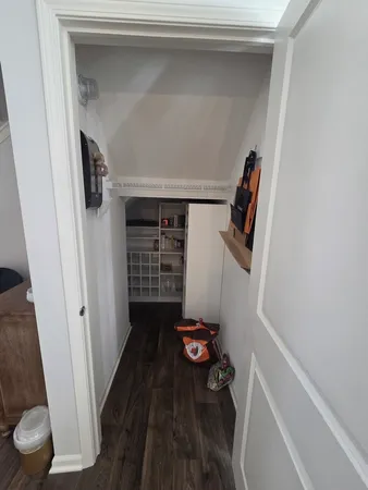 a view of walk in closet