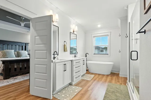 a view of a house with a swimming pool