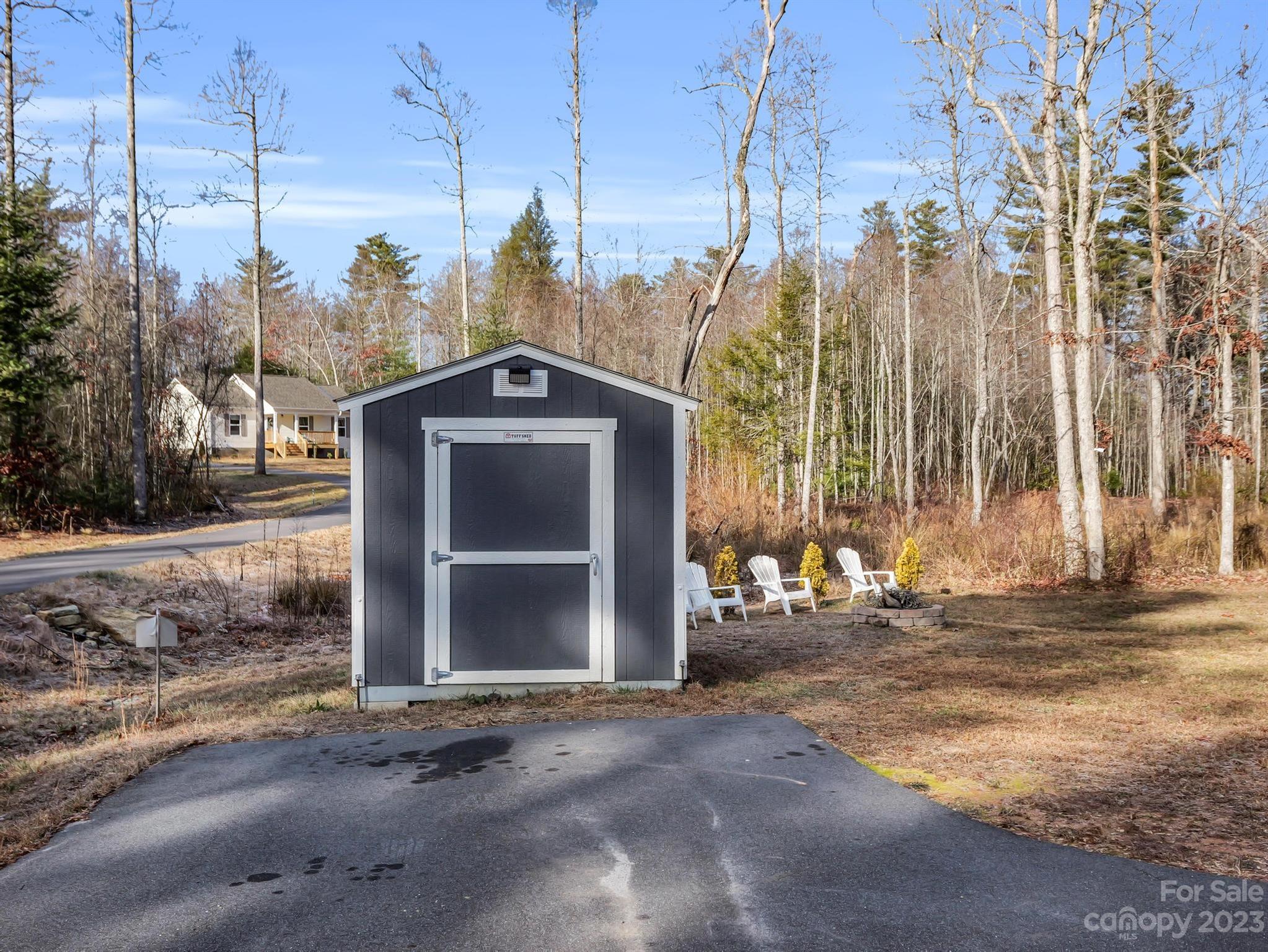 335 Mine Gap Road Flat Rock, NC 28731 - Photo 28 of 40 a view of a house with a yard