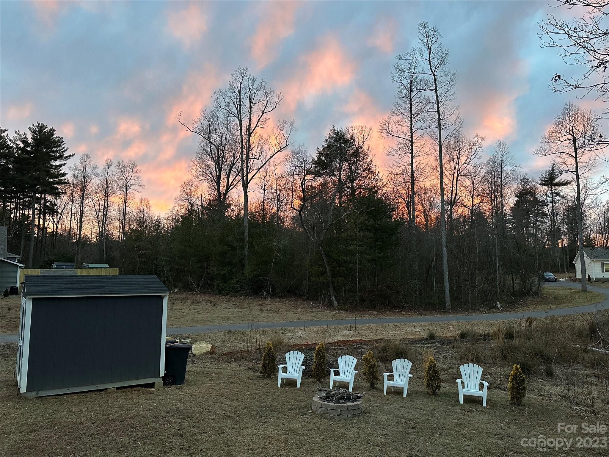 335 Mine Gap Road Flat Rock, NC 28731 - Photo 40 of 40 a view of backyard with green space