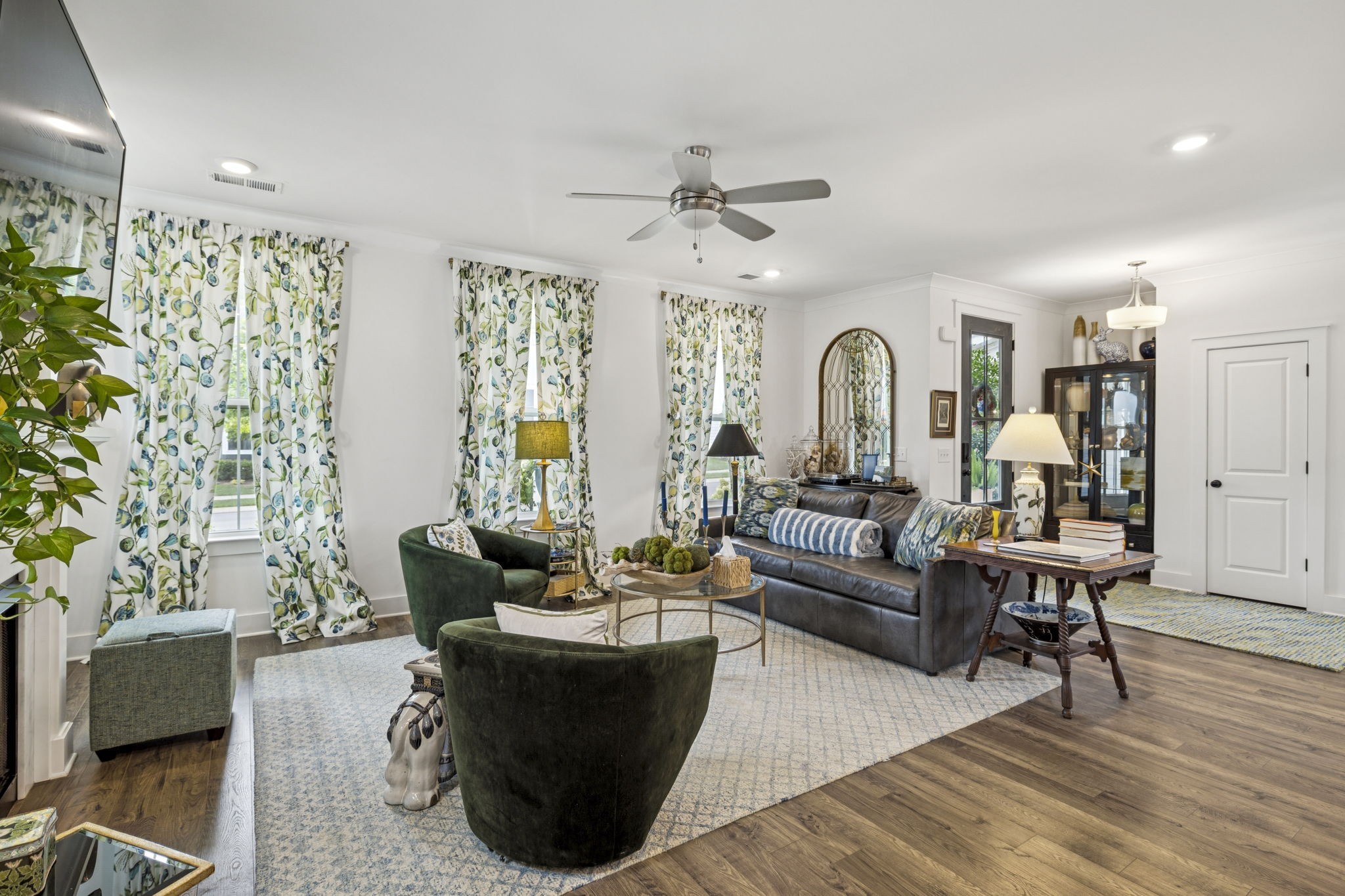 218 Southmen Lane Spring Hill, TN 37174 - Photo 24 of 73 a living room with furniture and a wooden floor