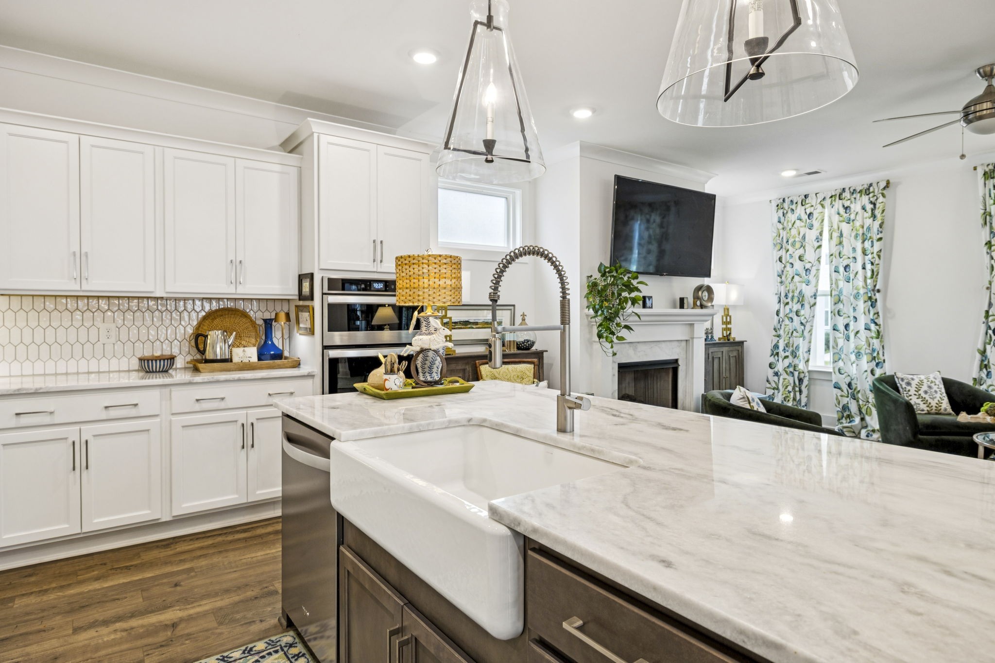 218 Southmen Lane Spring Hill, TN 37174 - Photo 26 of 73 a kitchen with a sink a stove and cabinets