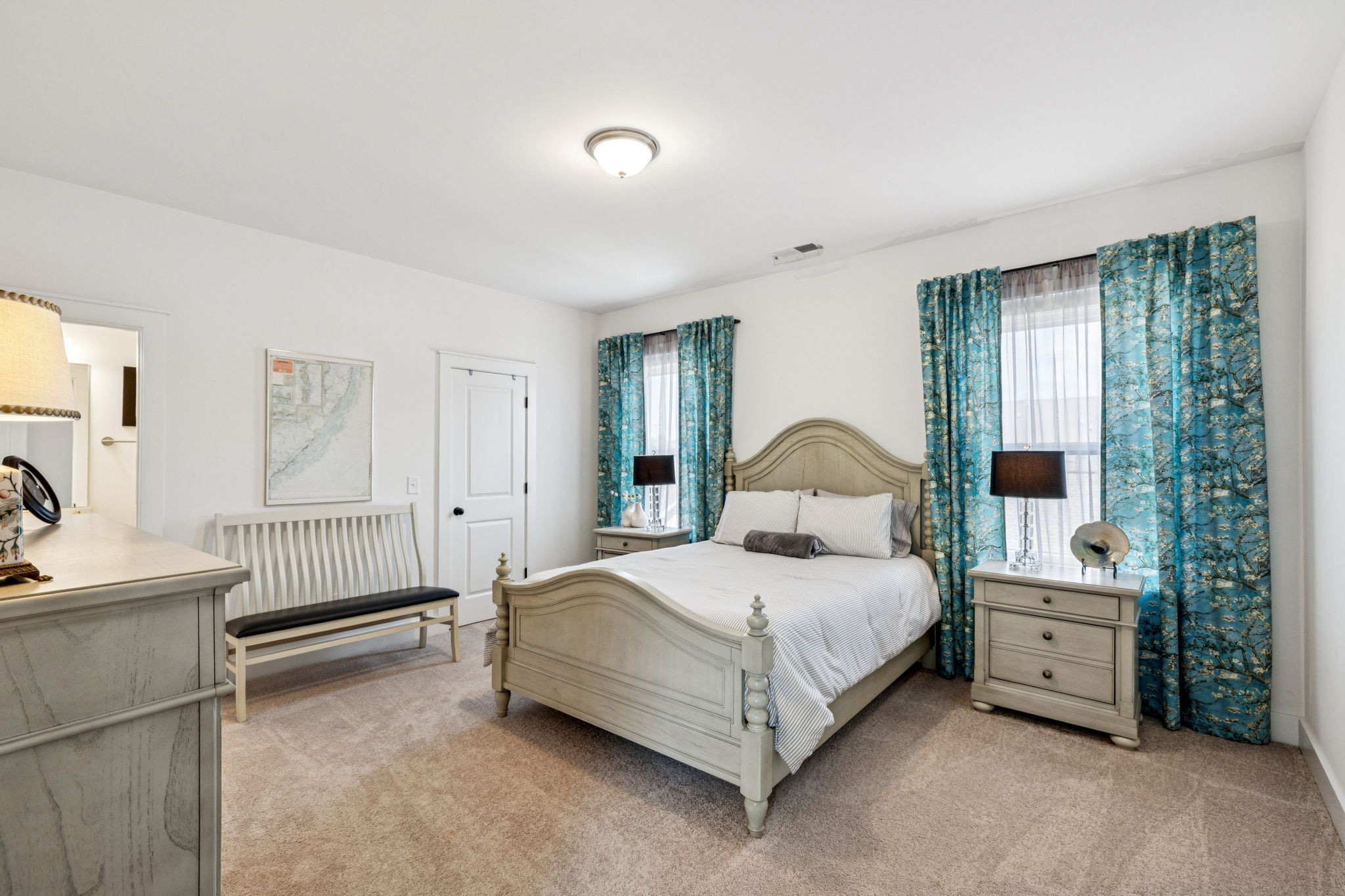 218 Southmen Lane Spring Hill, TN 37174 - Photo 55 of 73 a bedroom with a bed and a cabinets