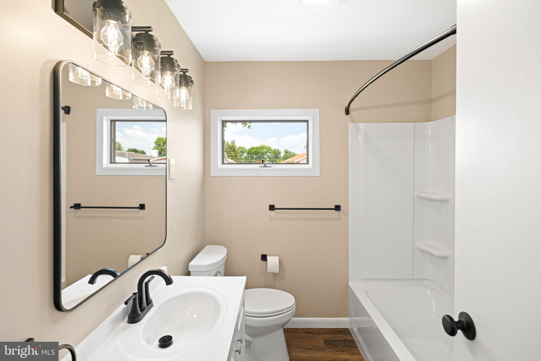 224 Suffolk Road Fairless Hills, PA 19030 - Photo 12 of 23 Updated Hallway Bathroom