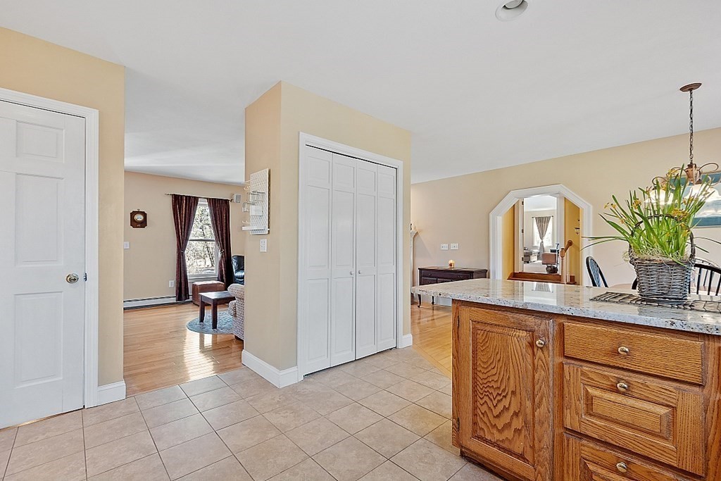 258 West Road Ashby, MA 01431 - Photo 11 of 42 a view of a kitchen from the hallway