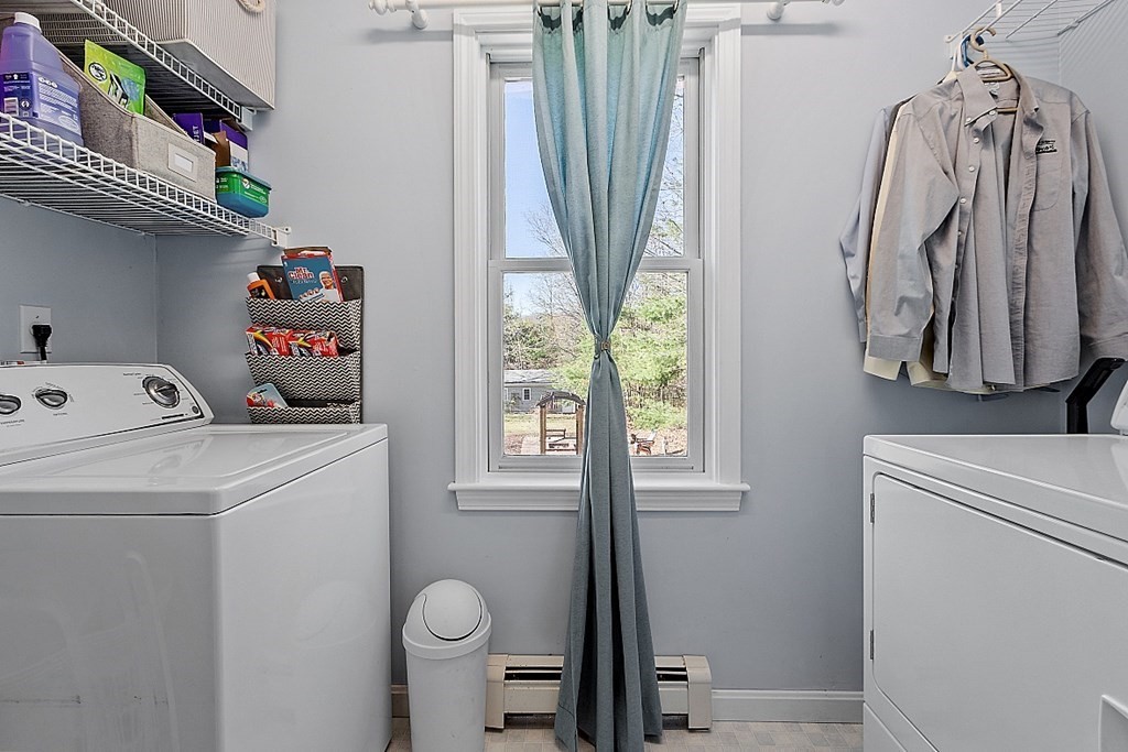 258 West Road Ashby, MA 01431 - Photo 6 of 42 a utility room with dryer and washer