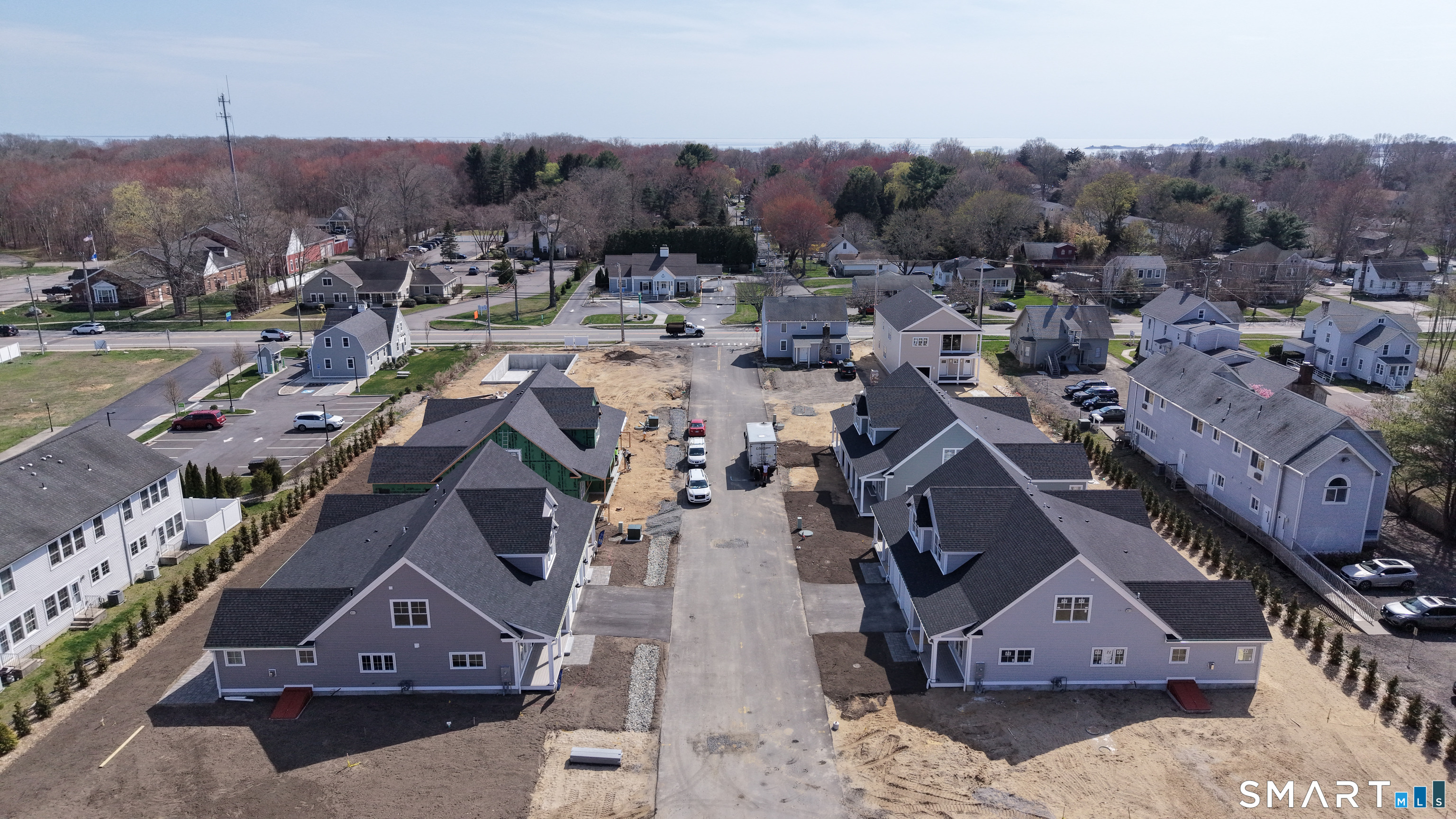 151-153 East Main Street, Unit 19 Clinton, CT 06413 - Photo 18 of 34 an aerial view of multiple house