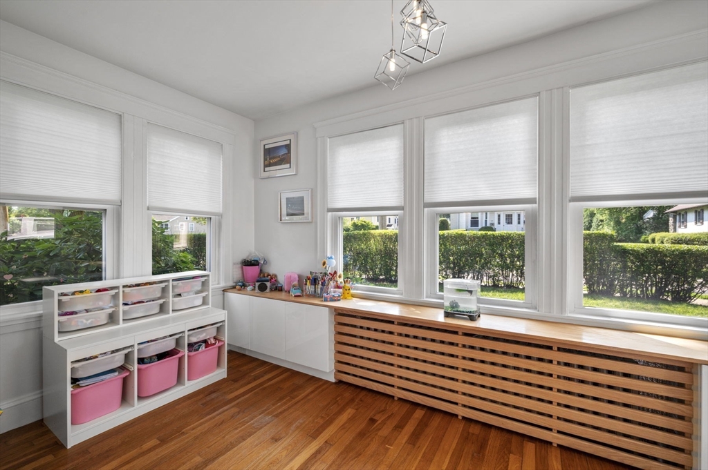 4 Edgewood Road Newton, MA 02465 - Photo 21 of 39 a living room with furniture and a large window