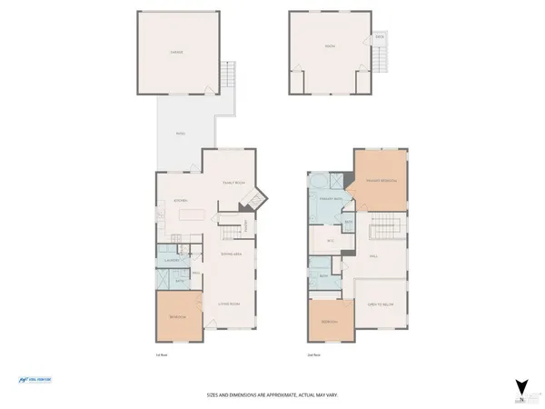 a view of a lake with houses