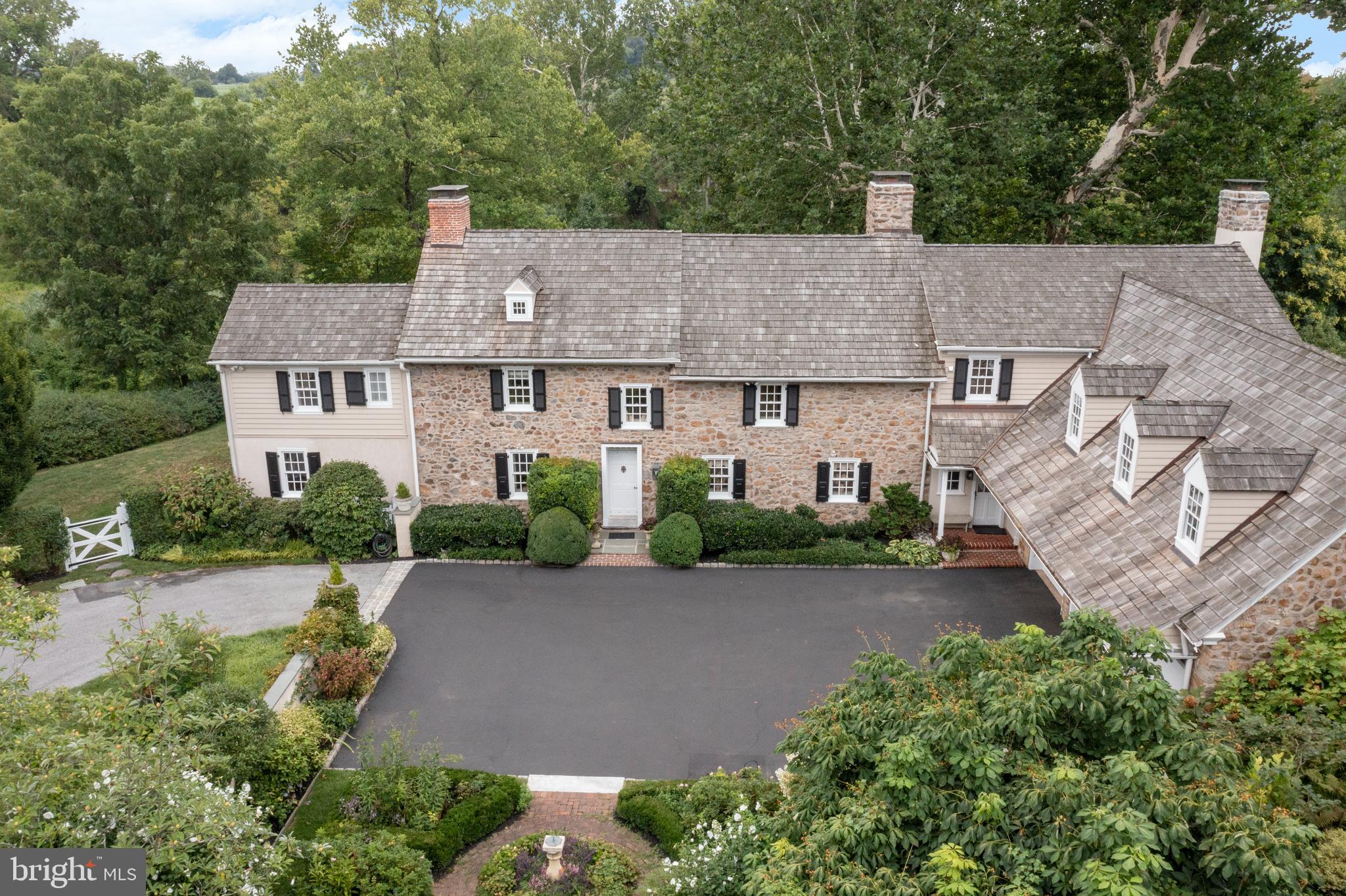 105 Brooke Farm Road Wayne, PA 19087 - Photo 2 of 47 Stone colonial with barn on approx. 1.25 acres