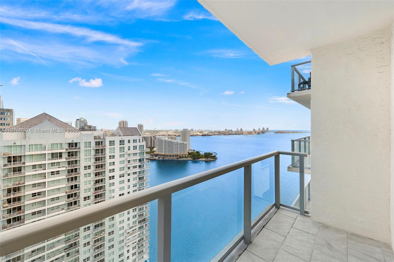 1155 Brickell Bay Drive, Unit PH104 Miami, FL 33131 - Photo 23 of 33 a view of city from balcony