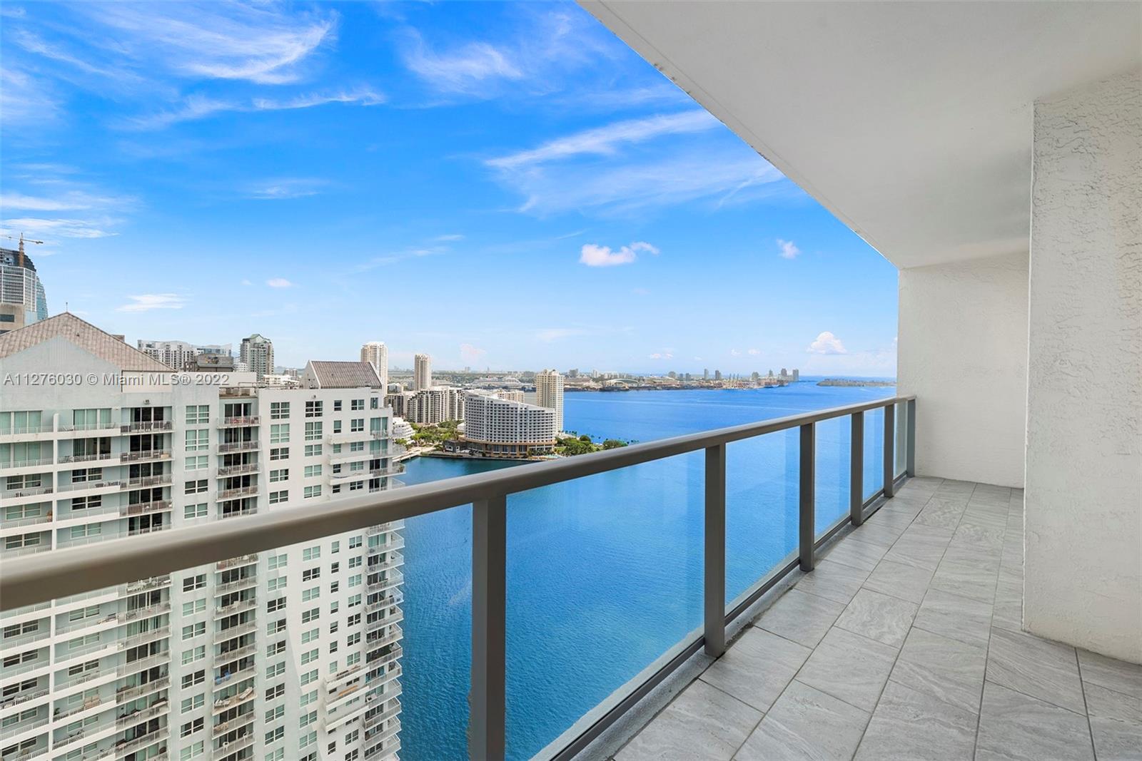 1155 Brickell Bay Drive, Unit PH104 Miami, FL 33131 - Photo 24 of 33 a view of city from balcony