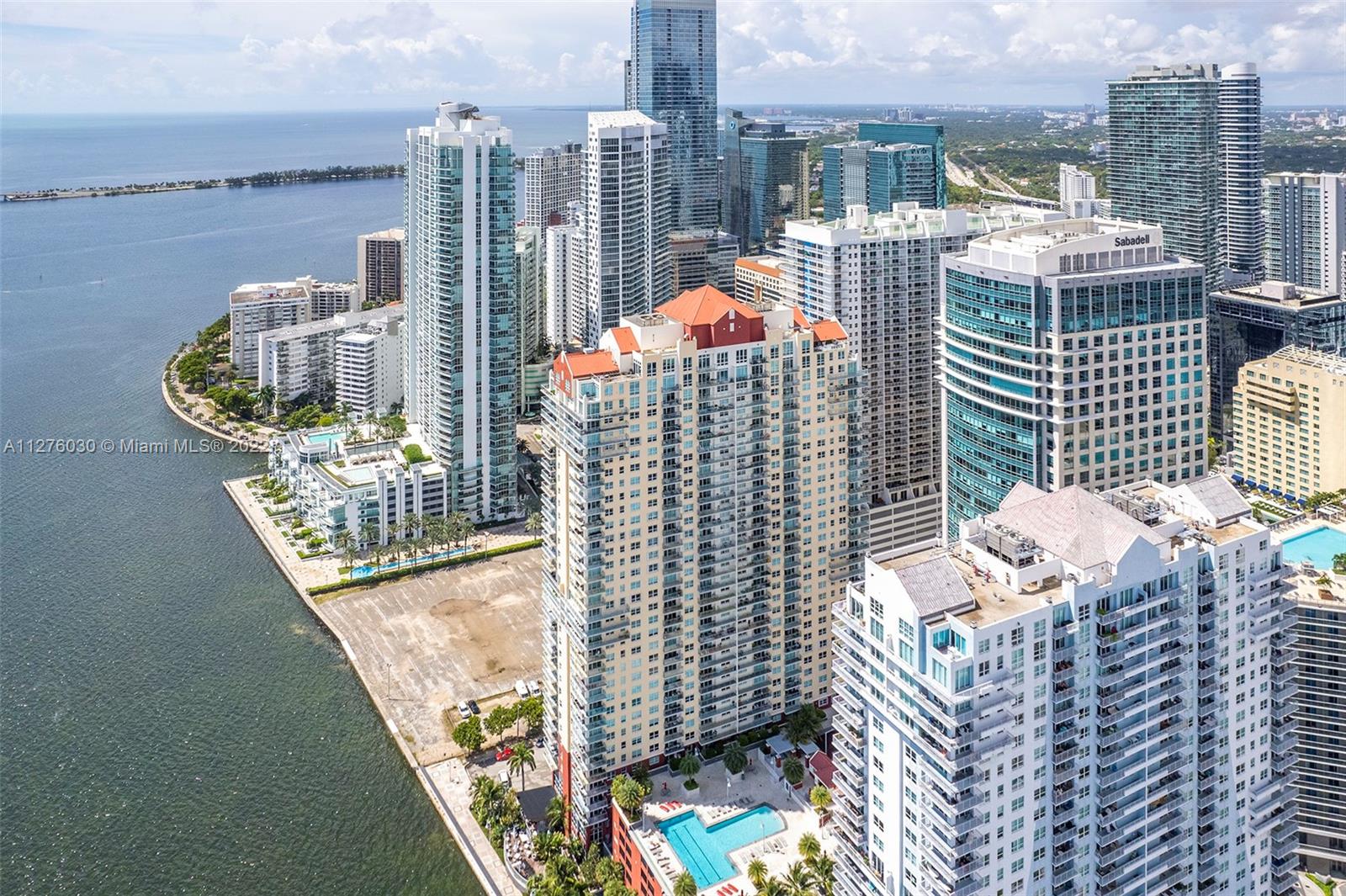 1155 Brickell Bay Drive, Unit PH104 Miami, FL 33131 - Photo 26 of 33 a city view with tall buildings