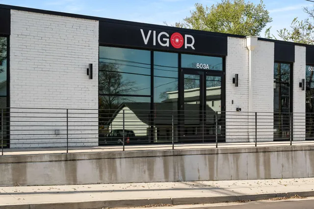 a view of a door and outdoor space