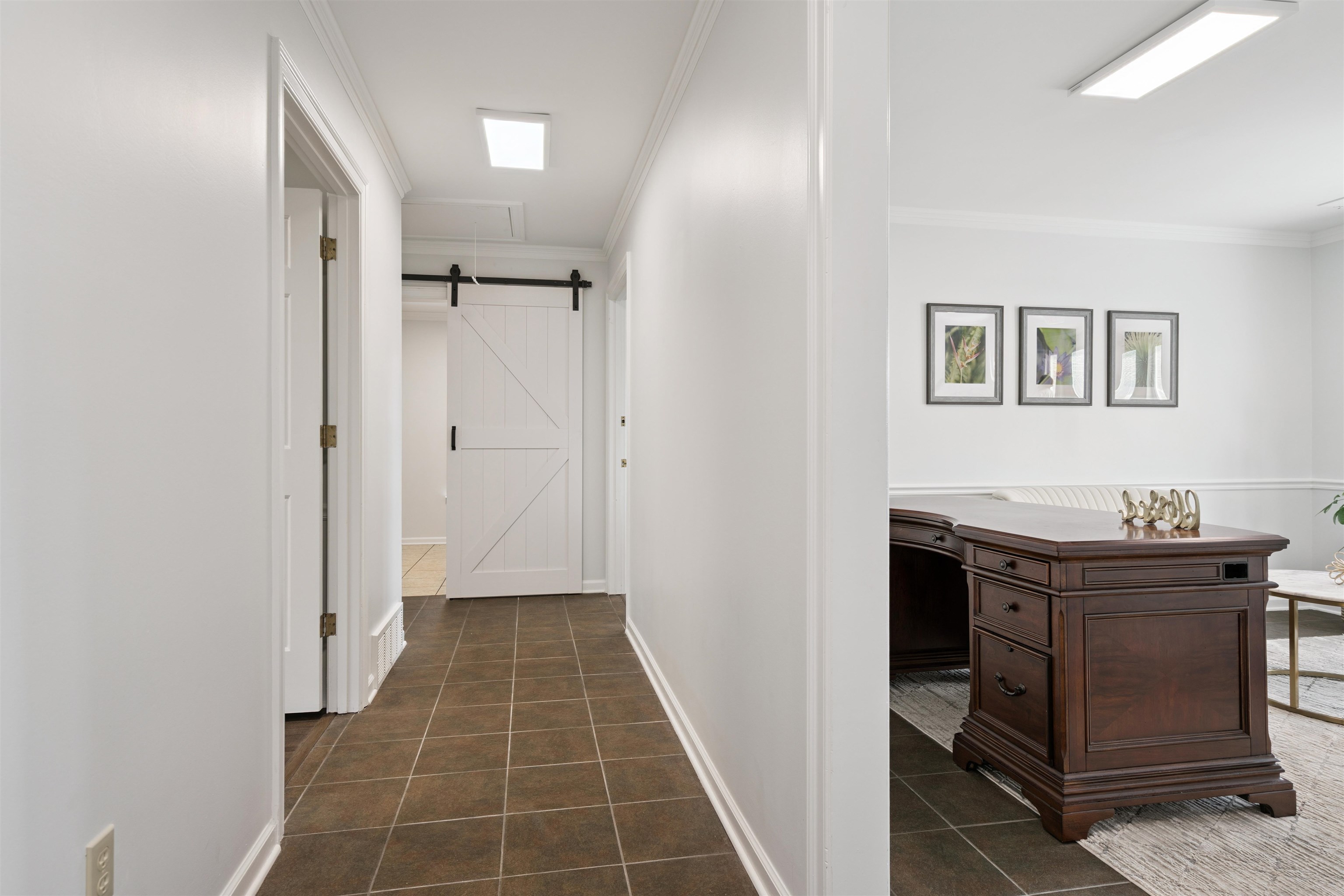 352 Poplar View Lane East Collierville, TN 38017 - Photo 15 of 16 a view of a hallway with workspace and a window