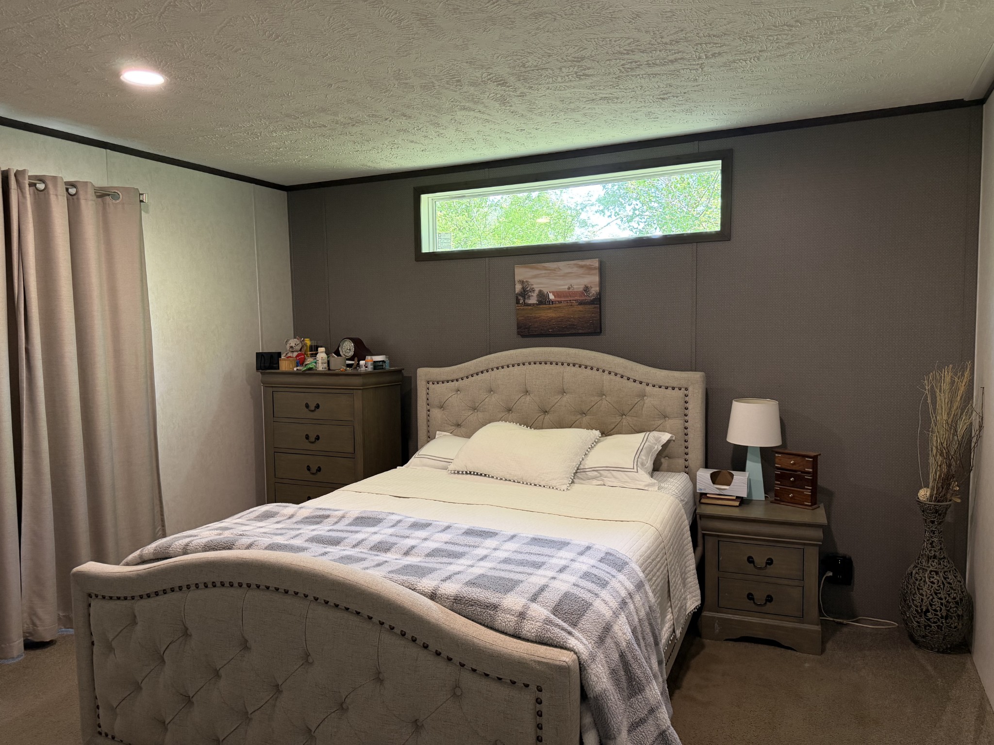 1851 Hicks Hollow Road Westmoreland, TN 37186 - Photo 5 of 12 a bedroom with a bed and a tv