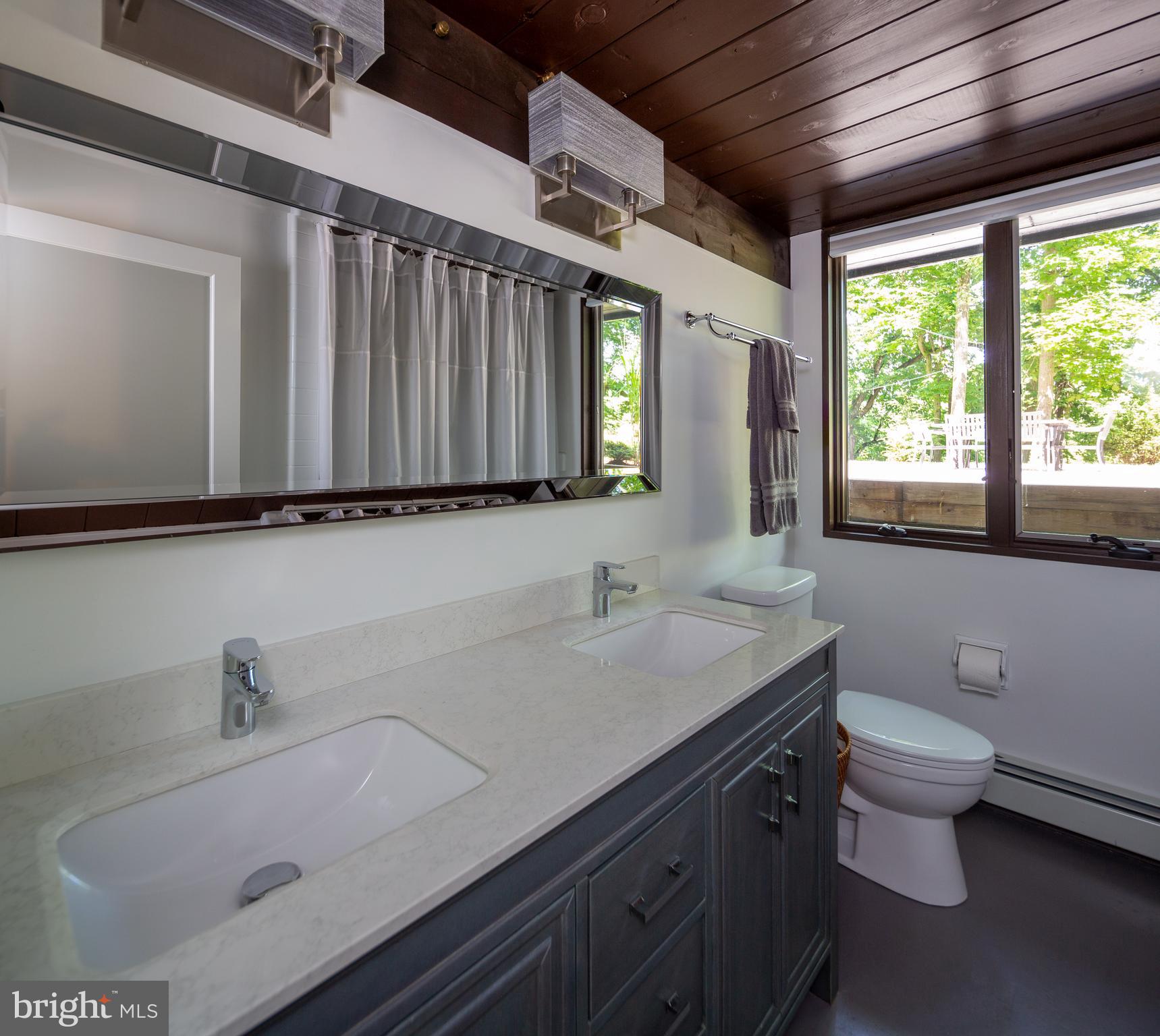 7092 Ely Road New Hope, PA 18938 - Photo 24 of 27 Full Bathroom with concrete floors